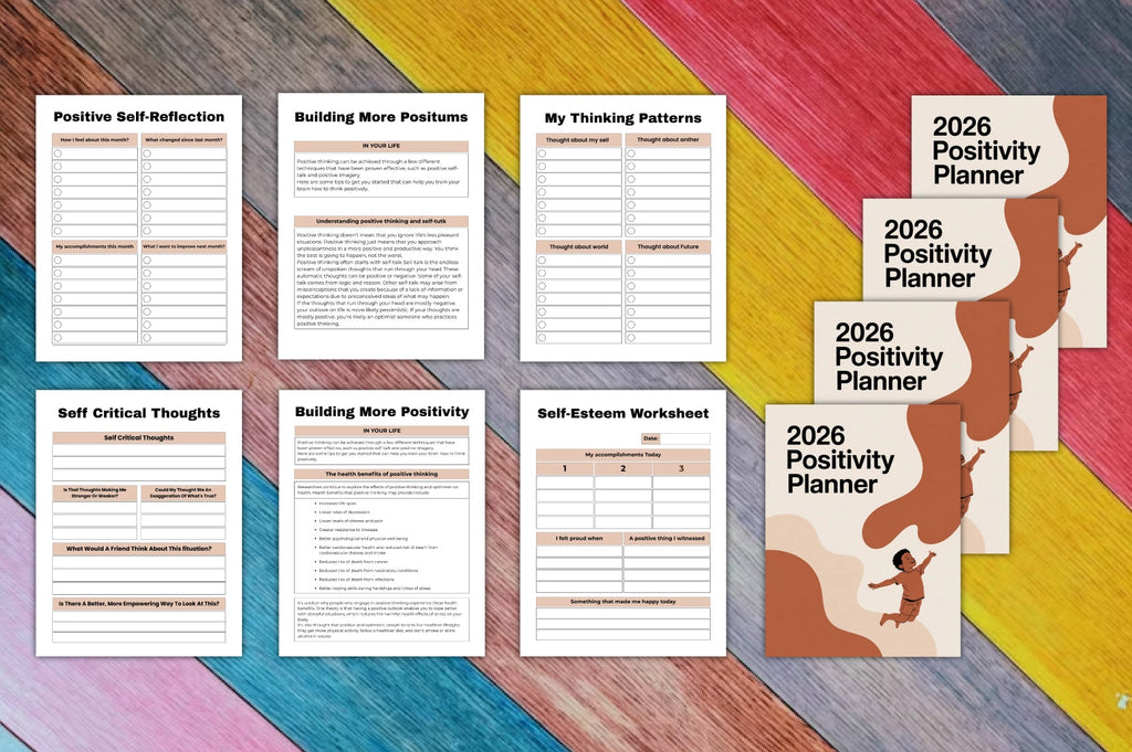 Positivity Planner for Daily Inspiration