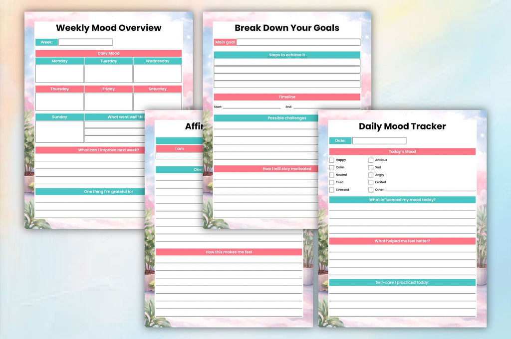 Mental Reset Relax Planner