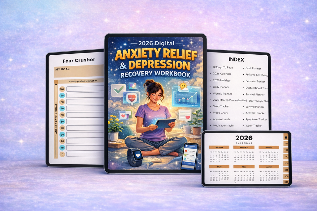 Anxiety Relief Depression Recovery Workbook