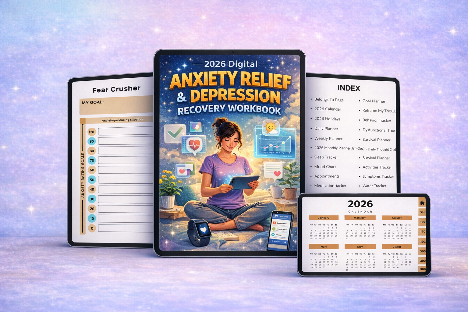Anxiety Relief Depression Recovery Workbook