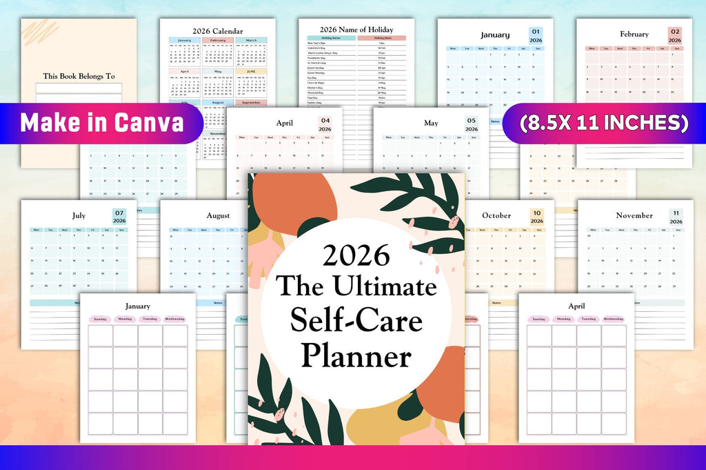 The Ultimate Self-Care Planner