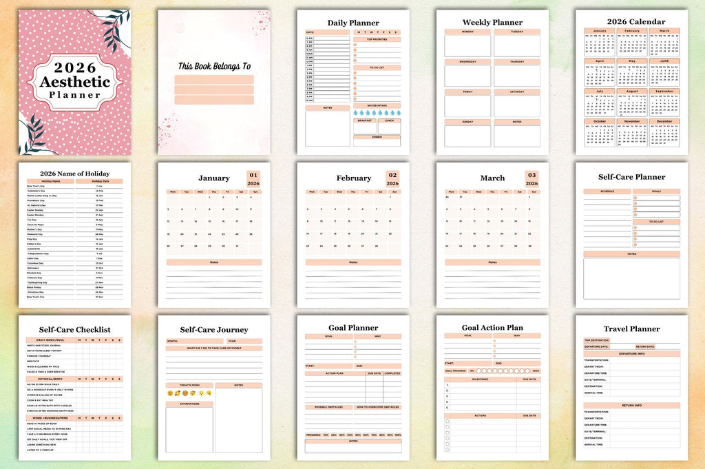 Aesthetic Planner