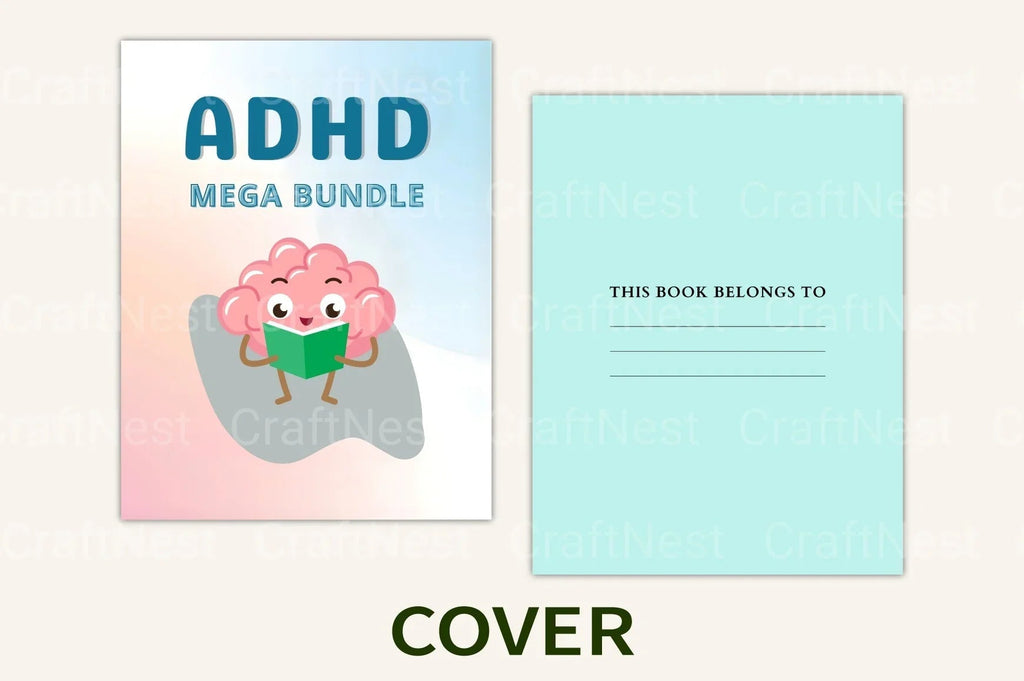 ADHD Mega Comprehensive Insights and Solutions planner and resource worksheets