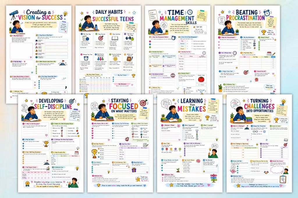 Teen Success Mindset Workbook