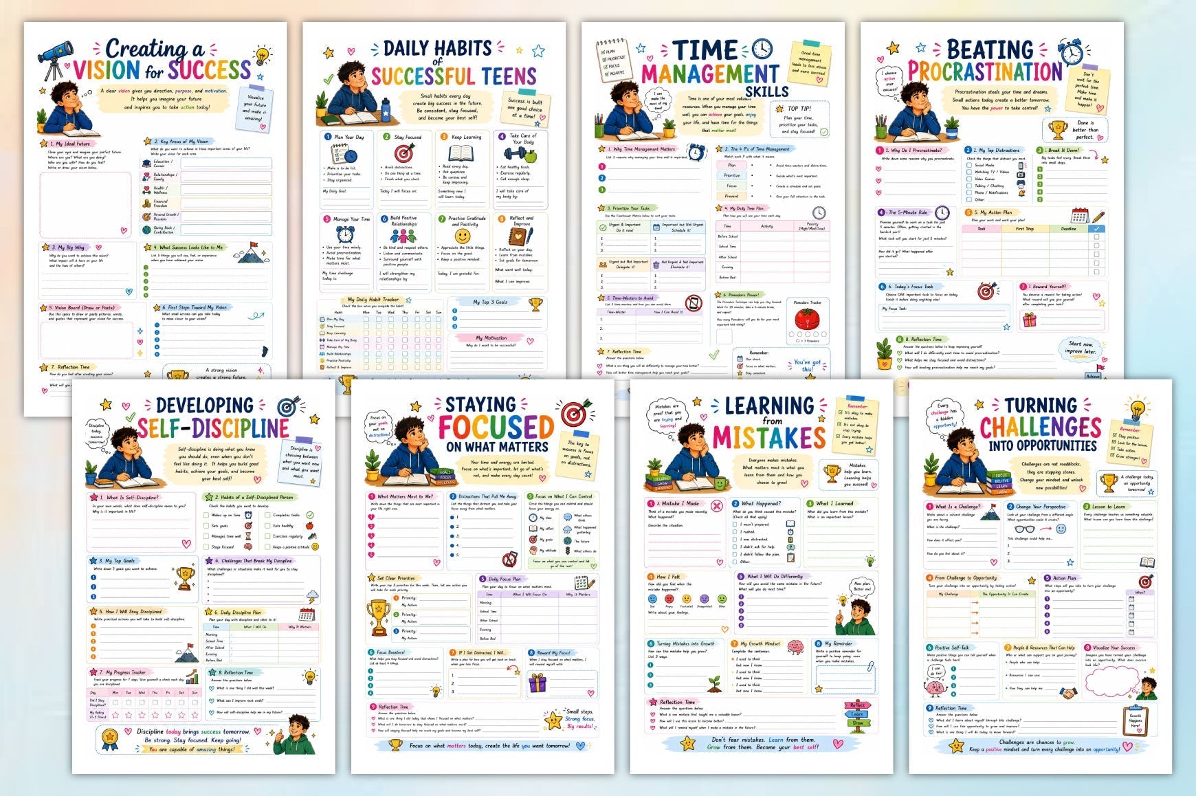 Teen Success Mindset Workbook