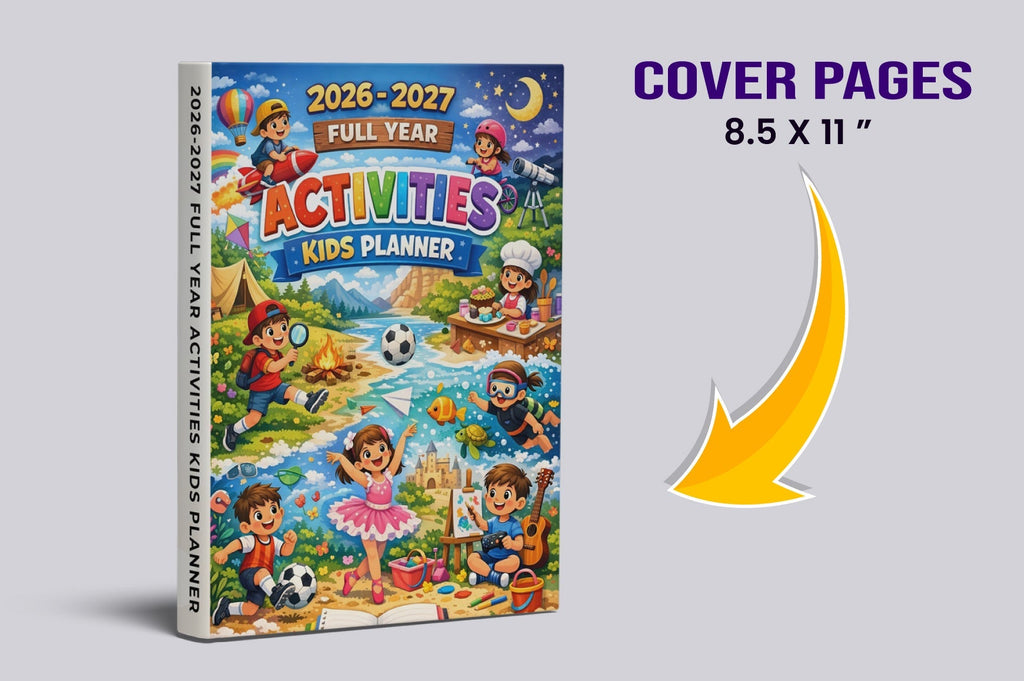 Yearly Activities Kids Planner
