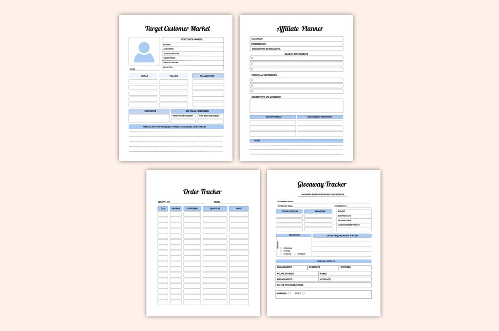 Online Store Management Planner