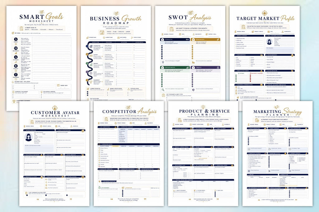 Business Success Growth Planner