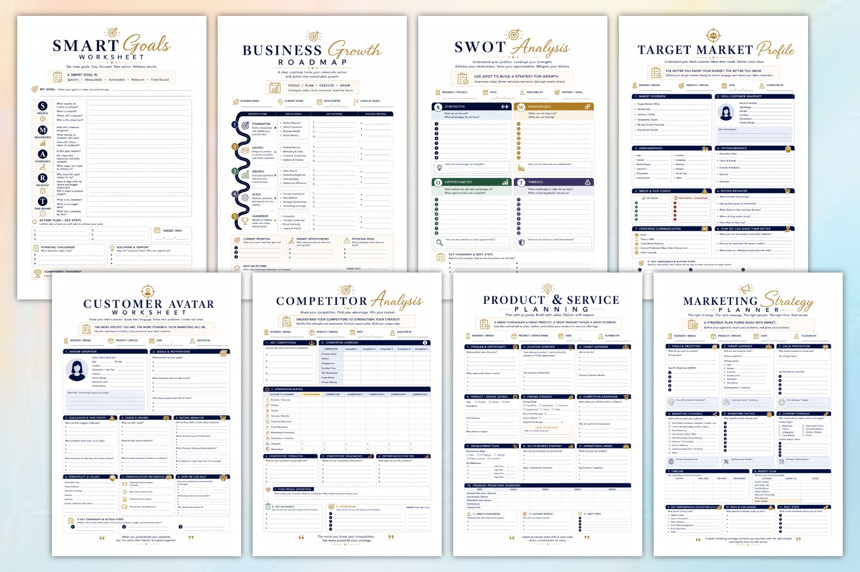 Business Success Growth Planner