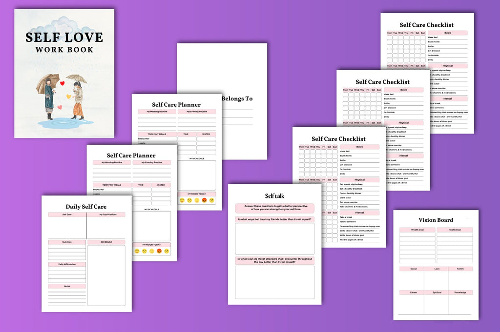 Self Love Work Planner