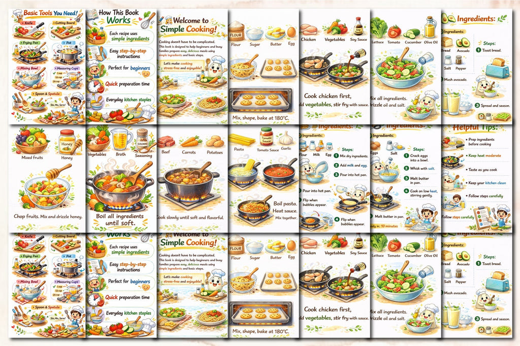 Everyday Cooking Made Simple Planner