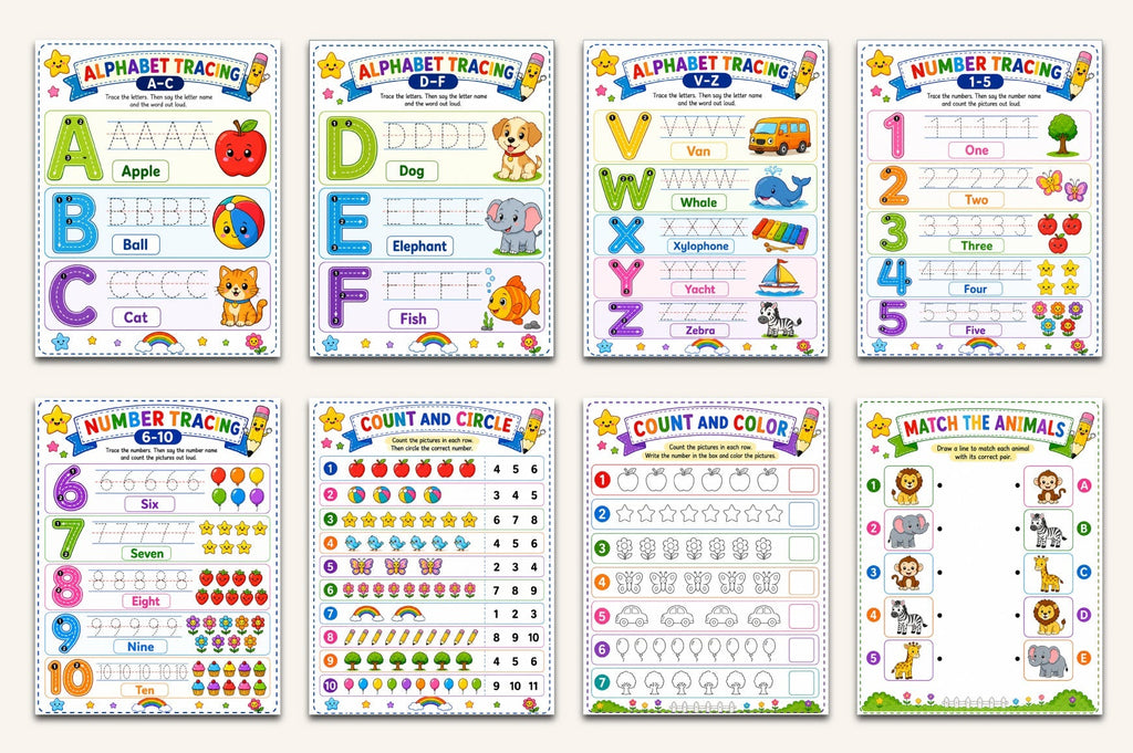 Smart Kids Activity Book