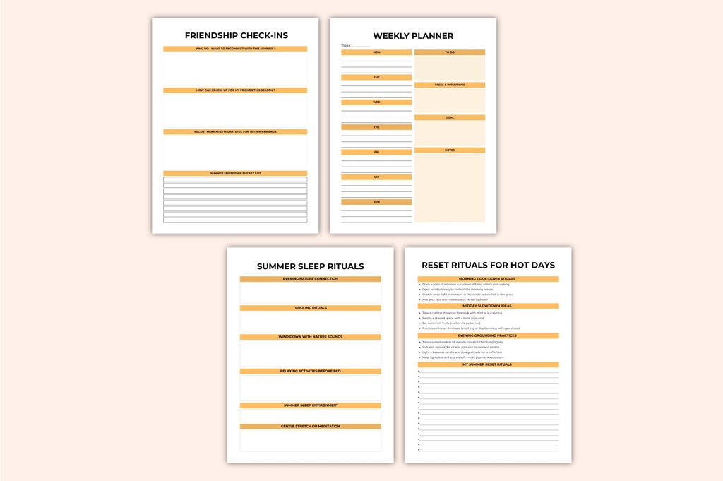 Ultimate Summer Schedule Planner
