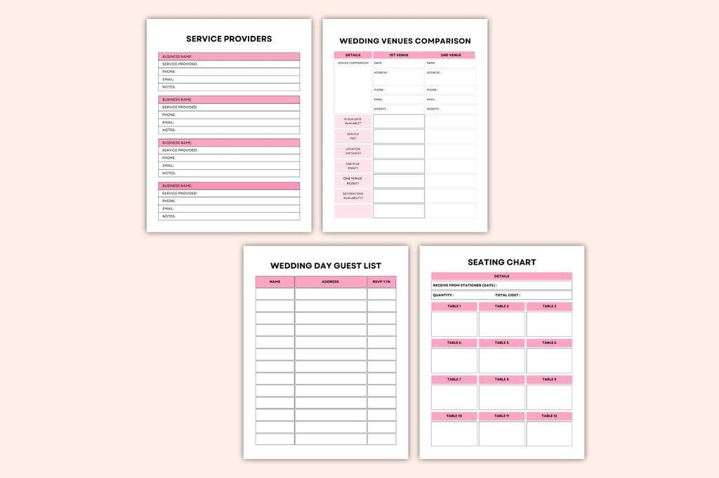Bride Wedding Planner