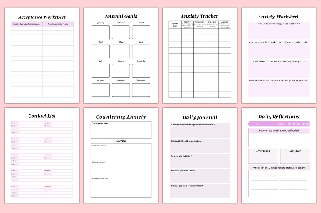 Mental Health Anxiety Journal