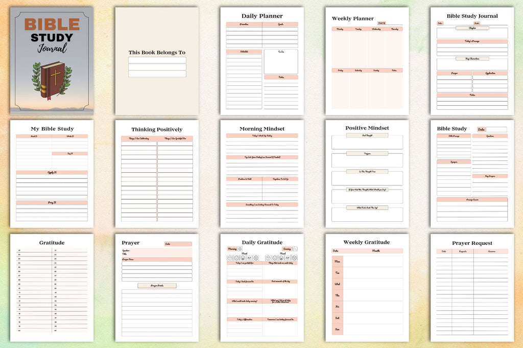 Bible Study Journal