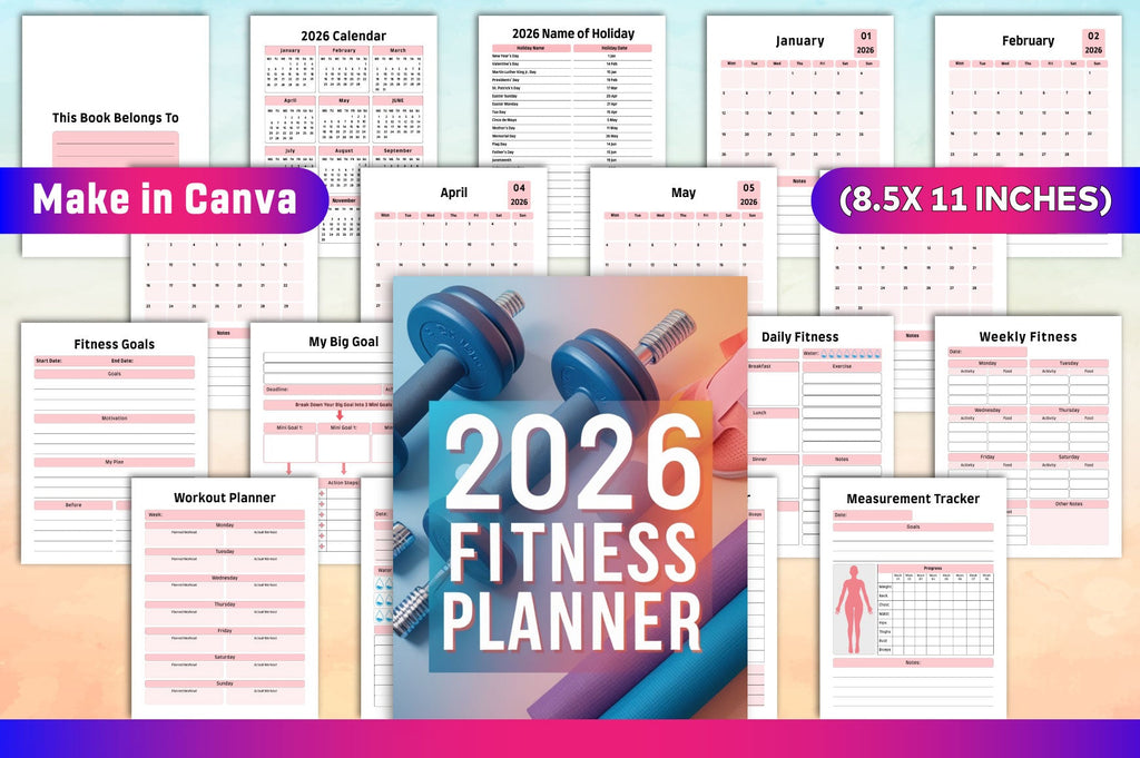 Fitness Planner for Effective Workout Tracking