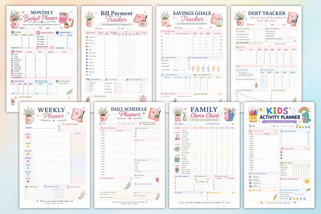 Mom Family Command Center Planner