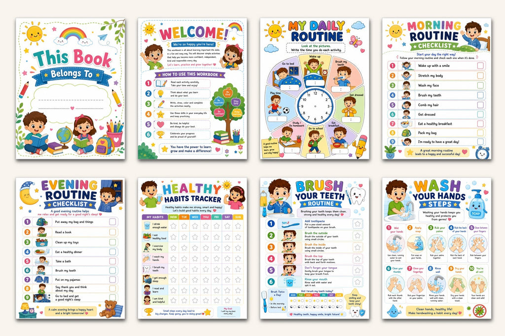Life Skills For Kids Workbook