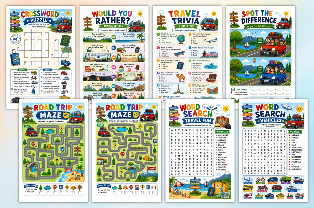 Family Road Trip Fun For Kids