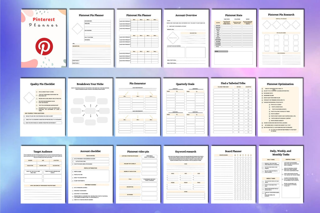 Pinterest Planner