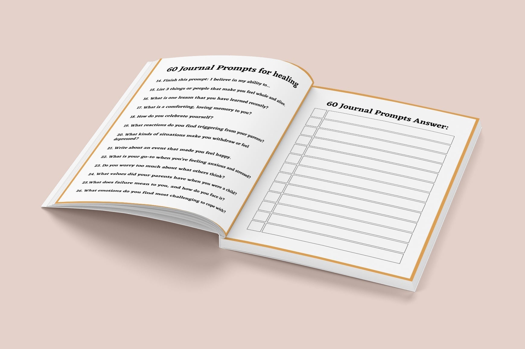 Healing Prompts for Wellness