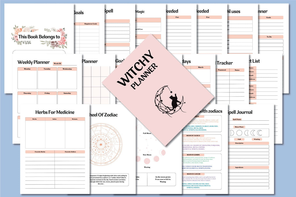 Witchy Planner: Mystical Organization Tool