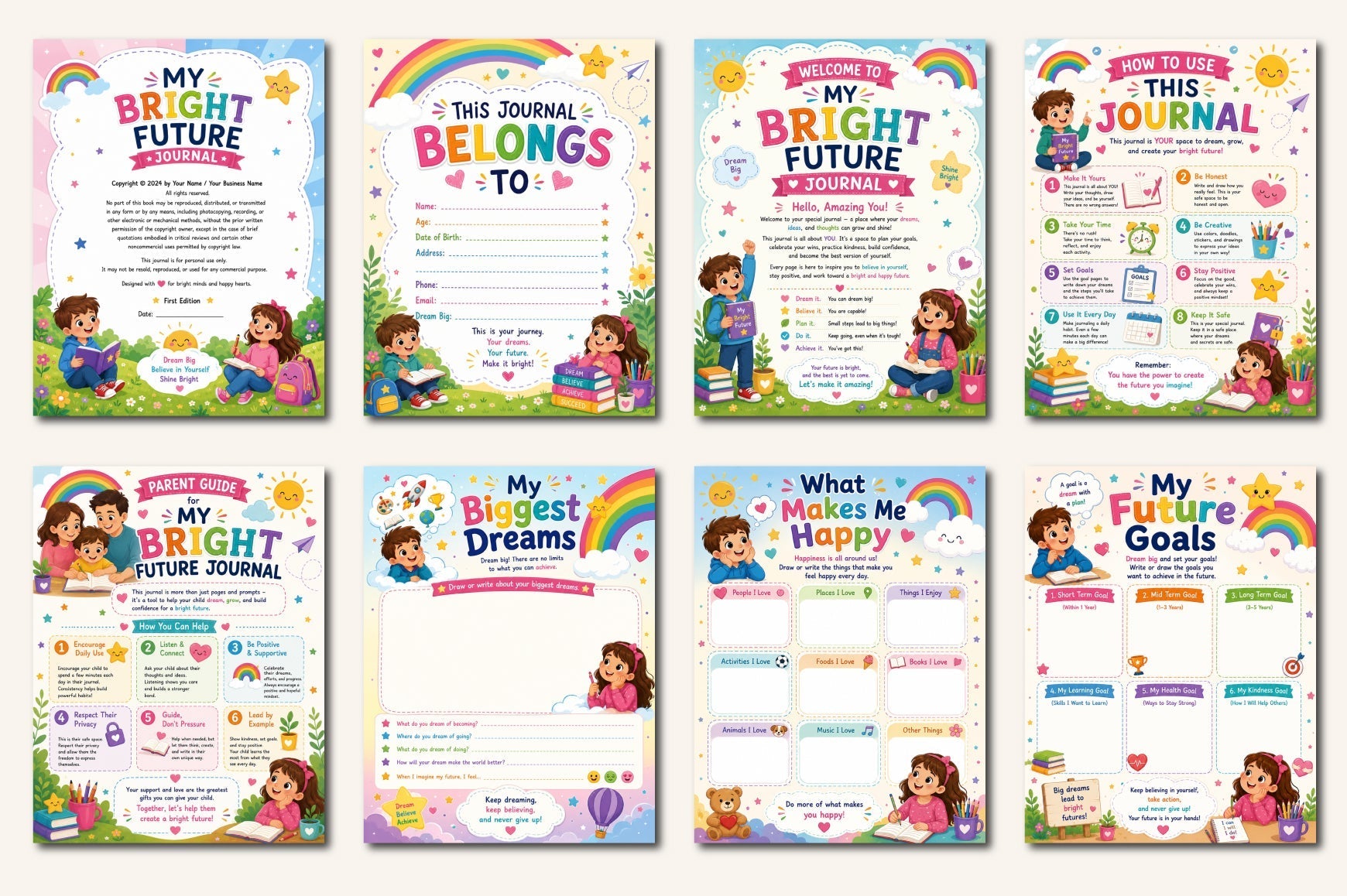 My Bright Future Journal