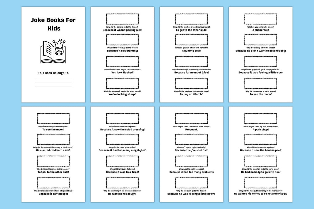 Joke Books for Kids Planner