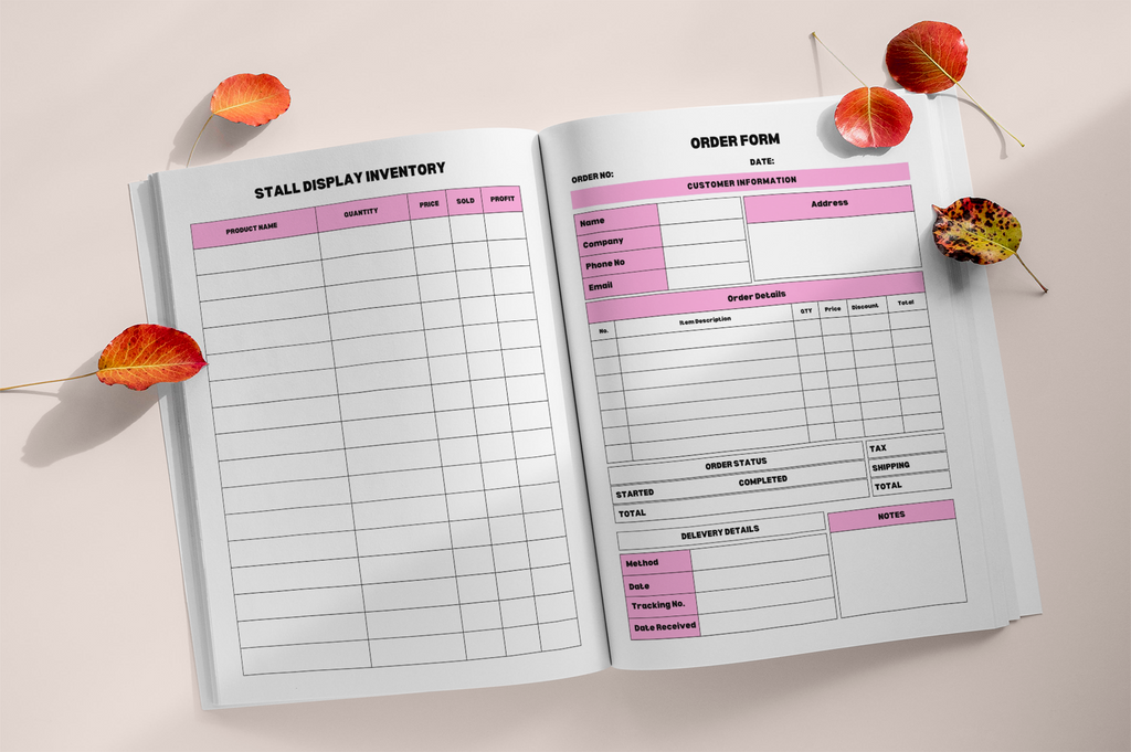 Craft Fair Business Planner