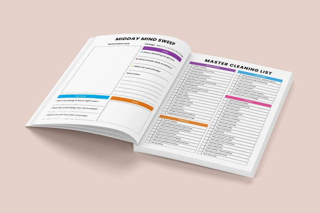 Ultimate ADHD Productivity Planner Worksheets