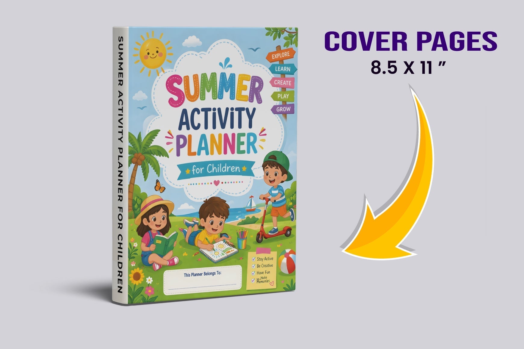 Summer Activity For Children Planner