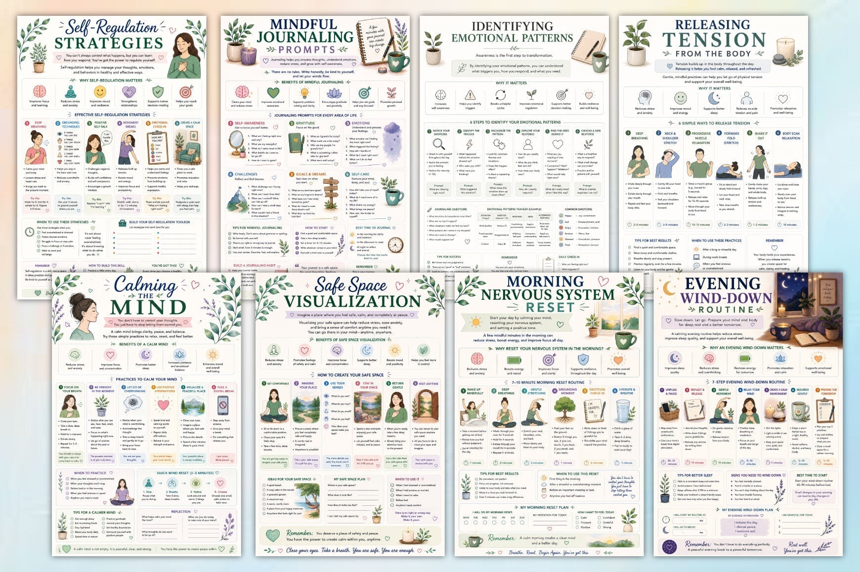 Calm Your Nervous System Workbook