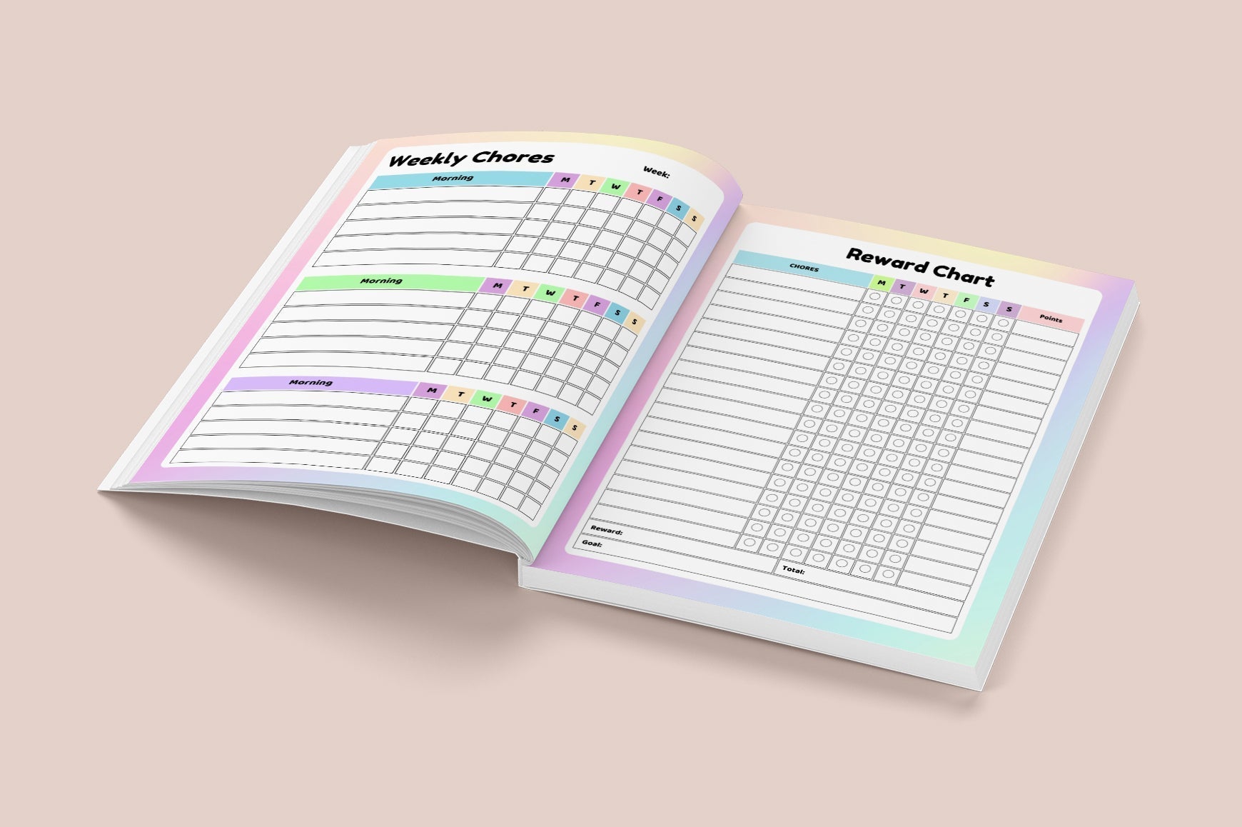 Kids Chore Chart Planner