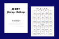 Day Glow Up Challenge Planner