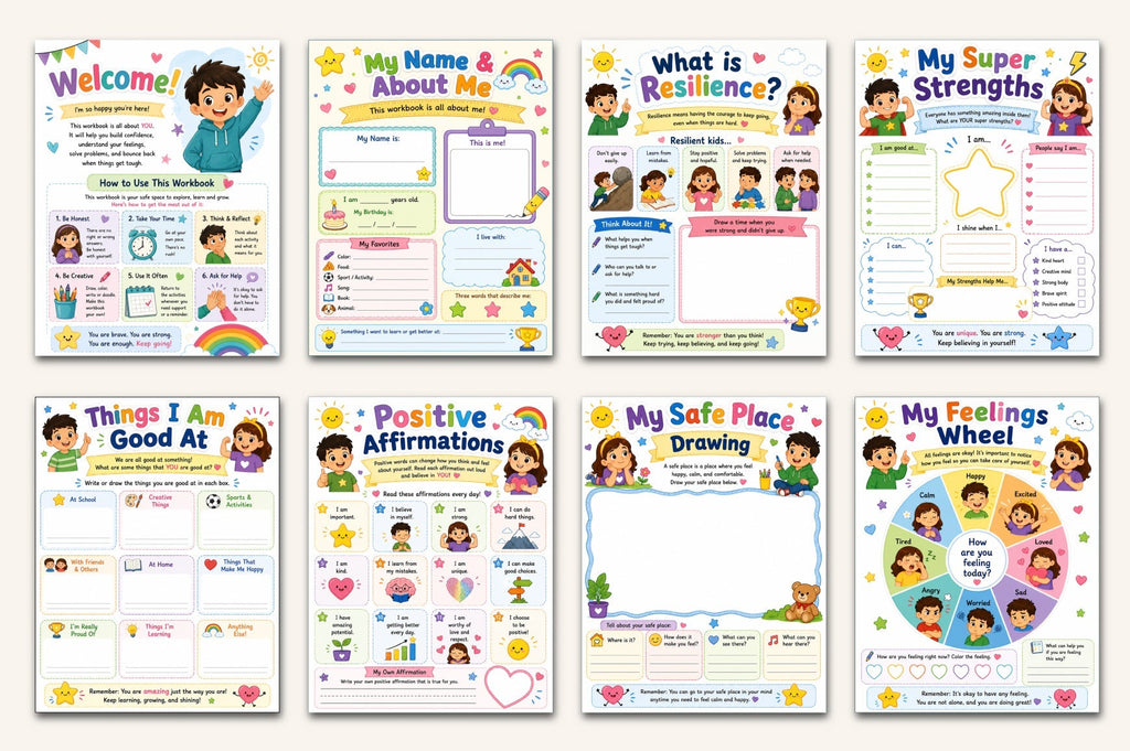 Resilience For Kids Workbook