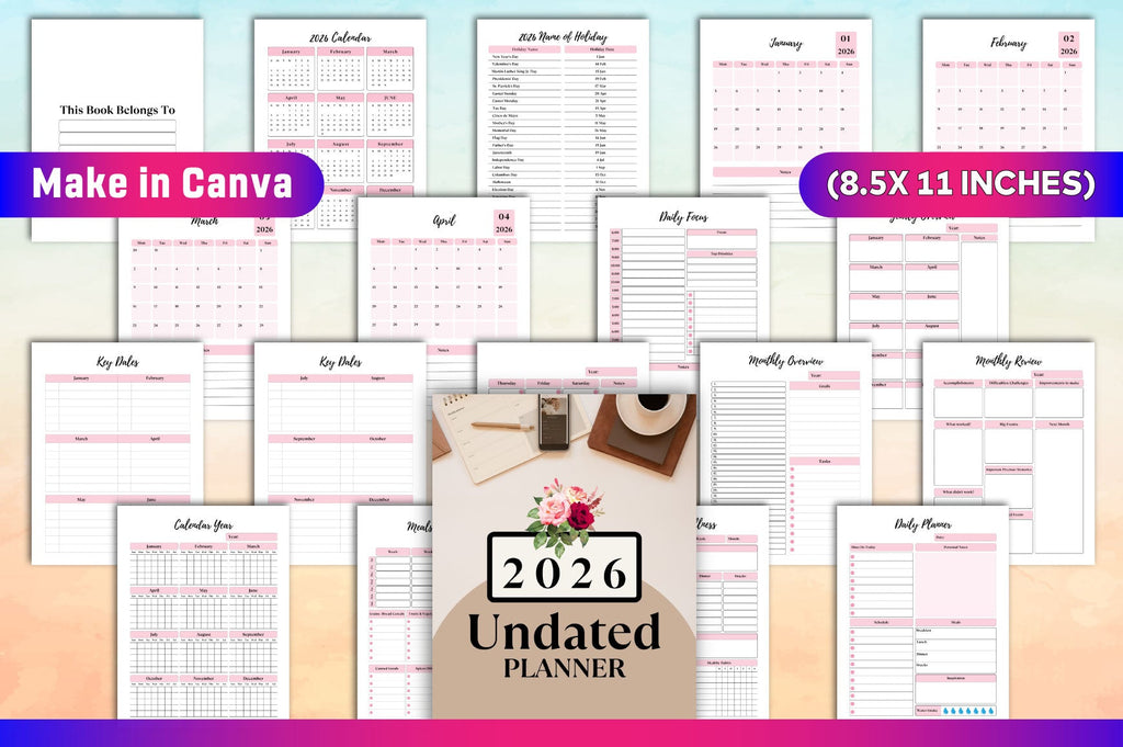 Undated Planner