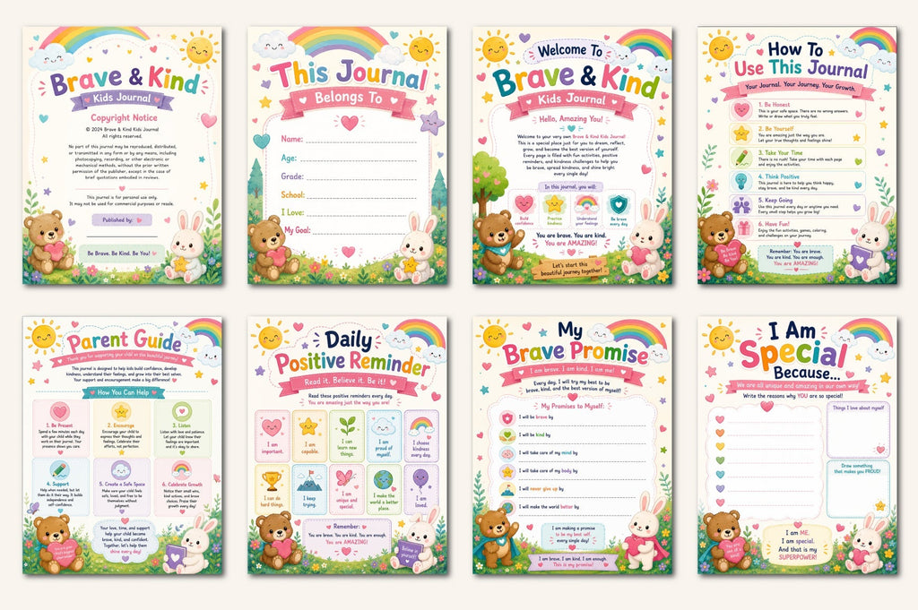 Brave Kind Kids Journal