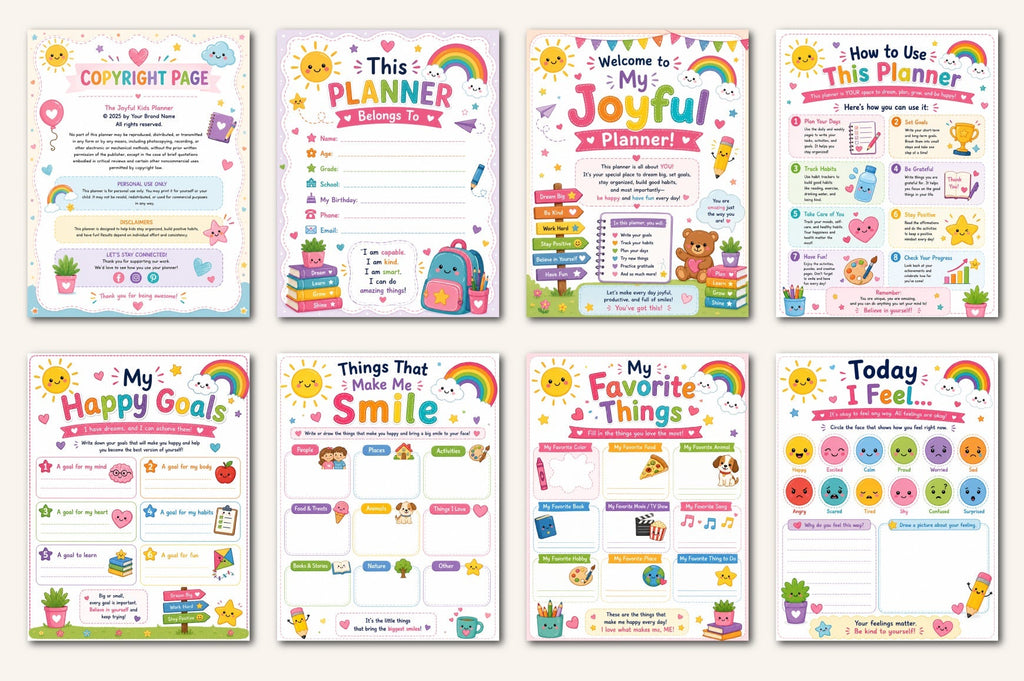 The Joyful Kids Planner
