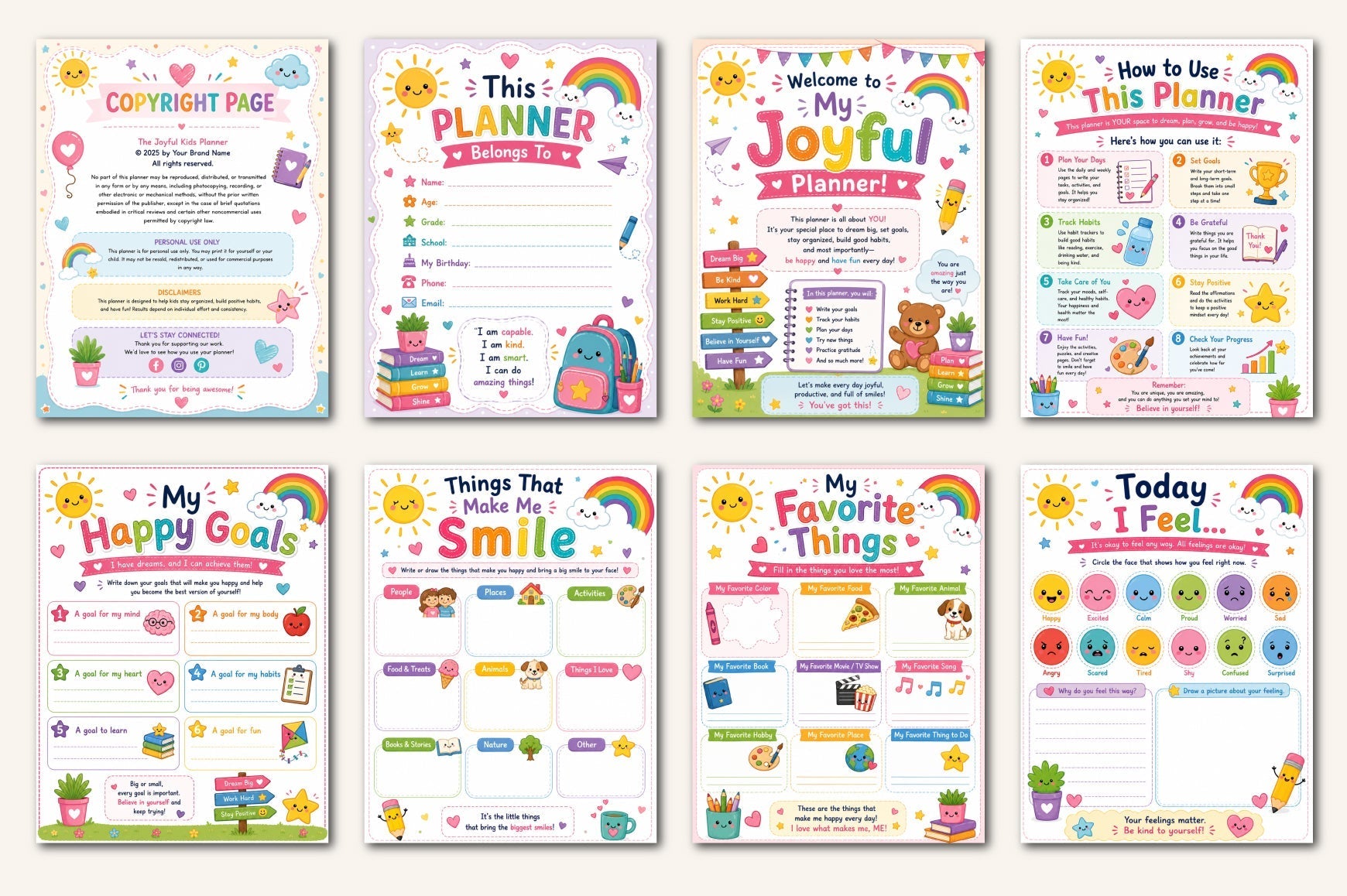 The Joyful Kids Planner