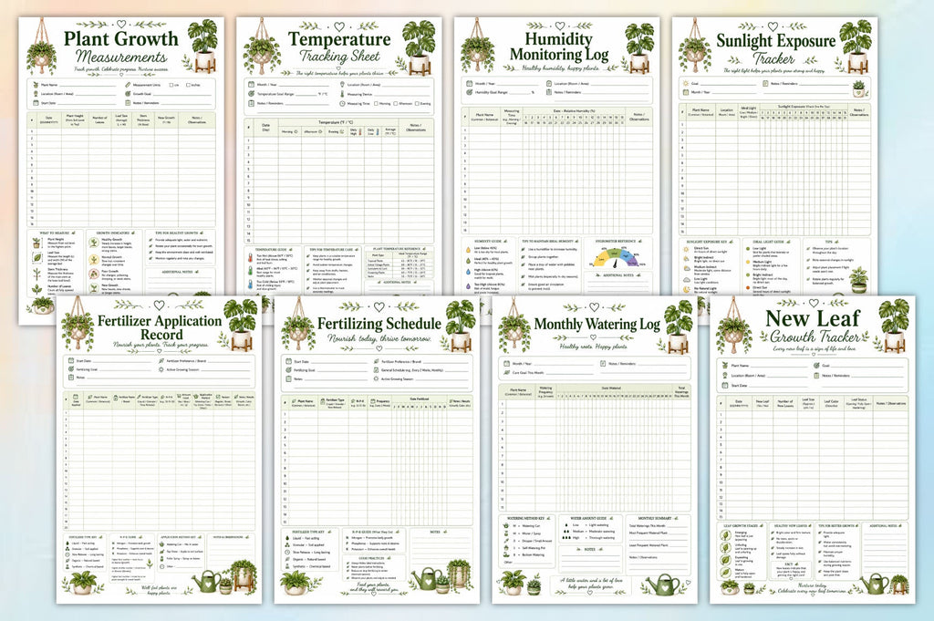 Indoor Plant Wellness Journal