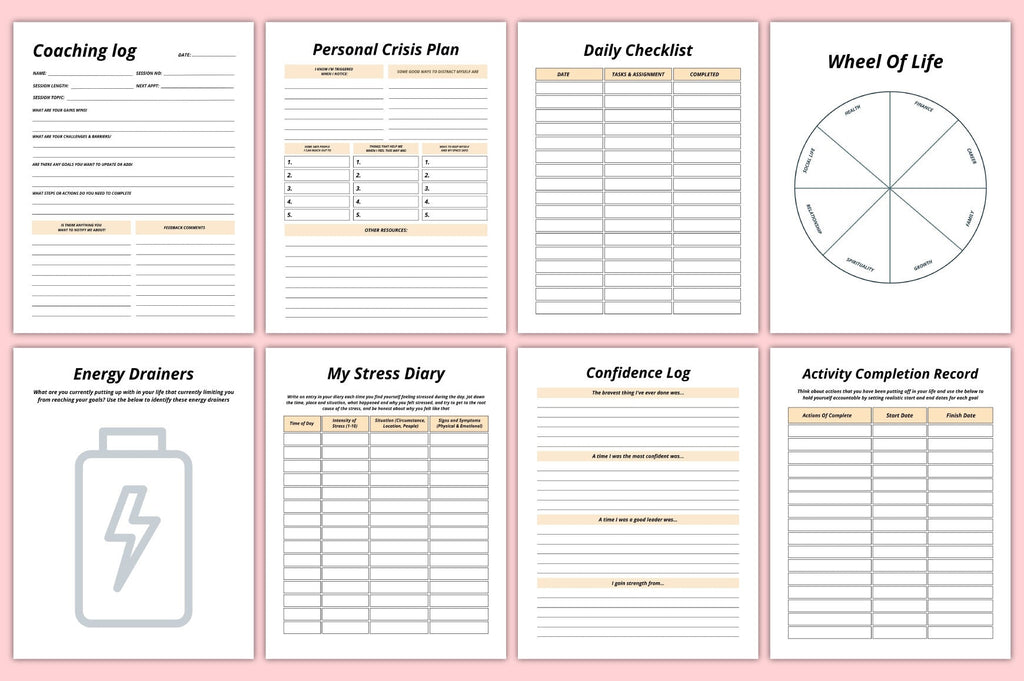 Life Coaching Planner