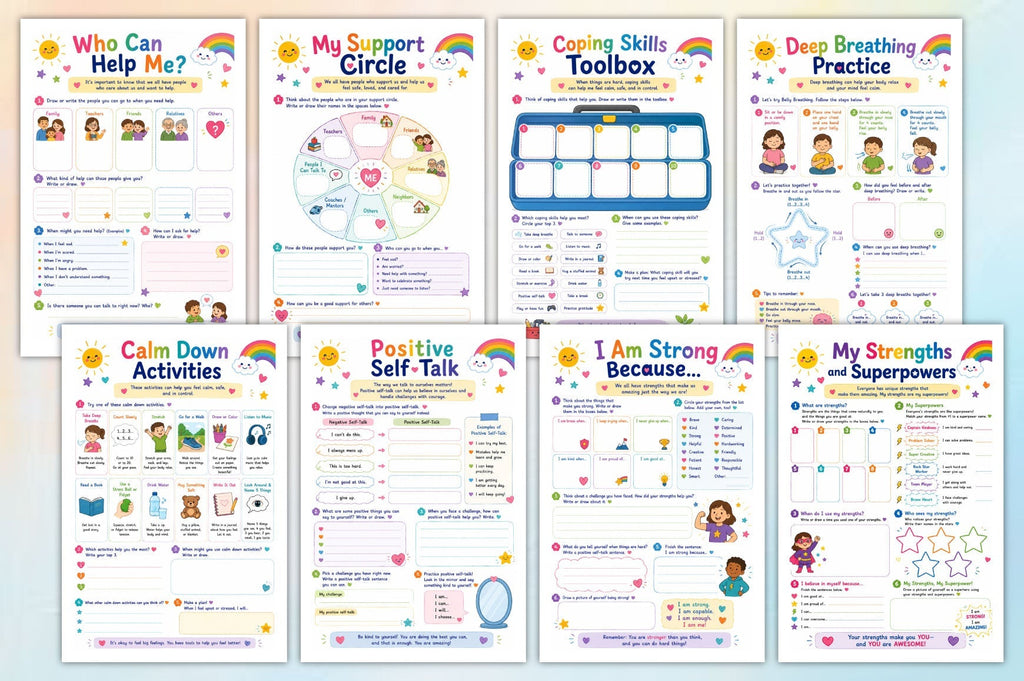 Kids Emotional Recovery Activity Book