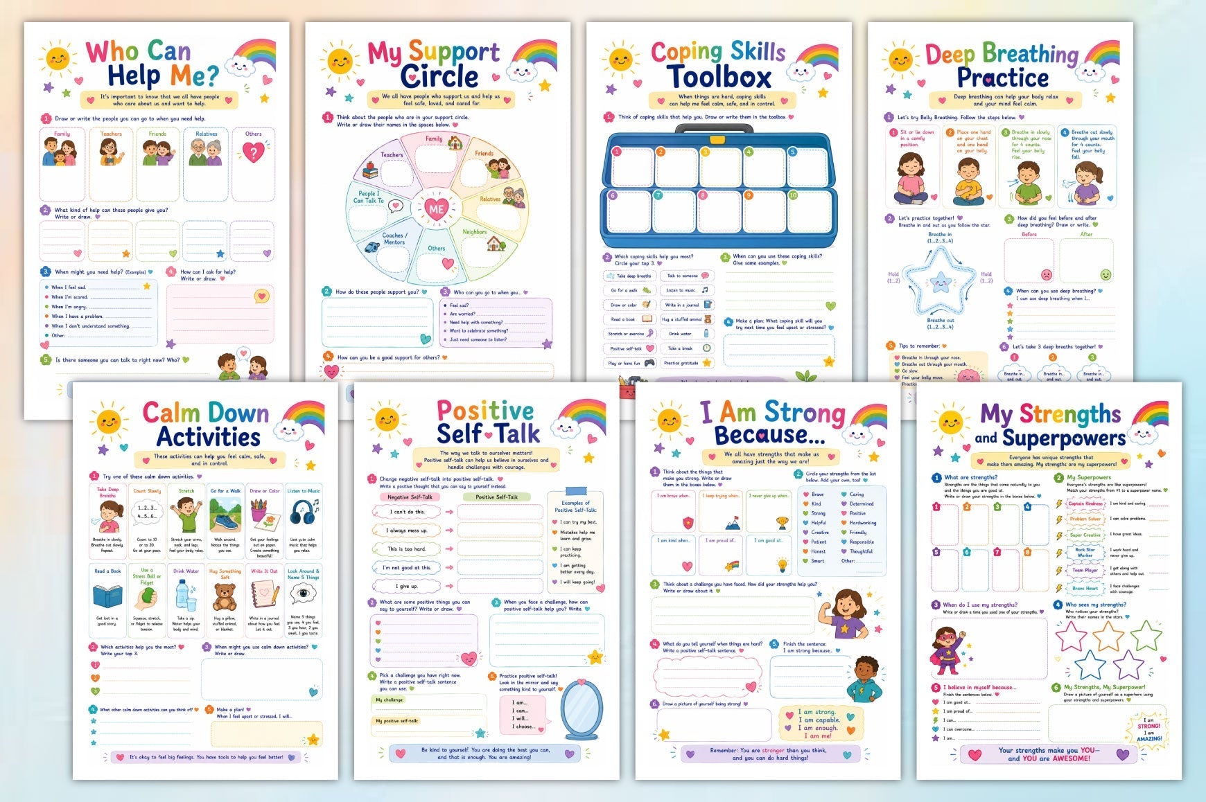 Kids Emotional Recovery Activity Book