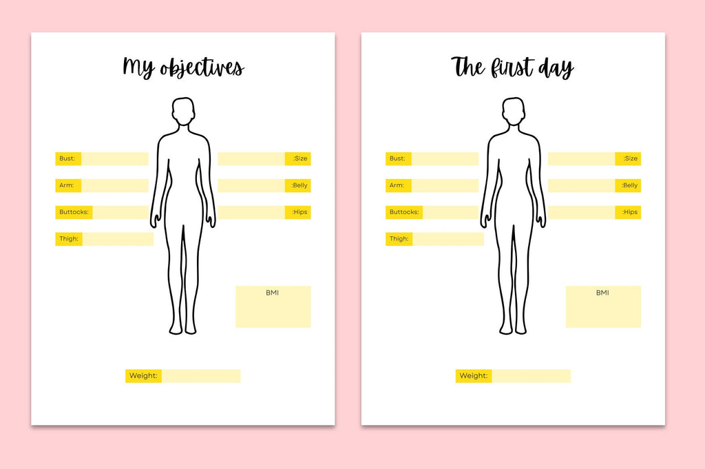 Fitness Weight Loss Planner
