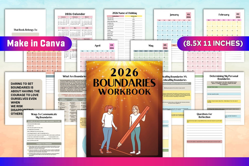 Boundaries Workbook for Personal Growth