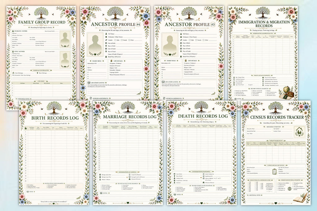 Family Roots Research Planner