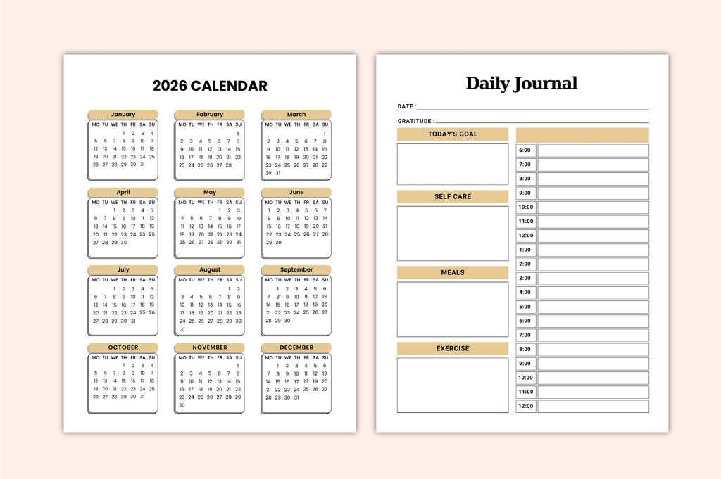Mind Body Care Companion Planner