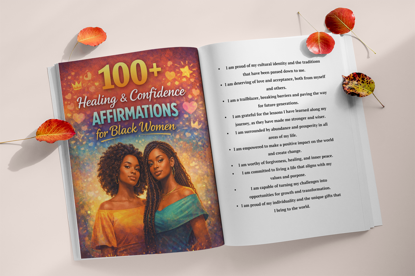 Healing Confidence Journal for Black Women