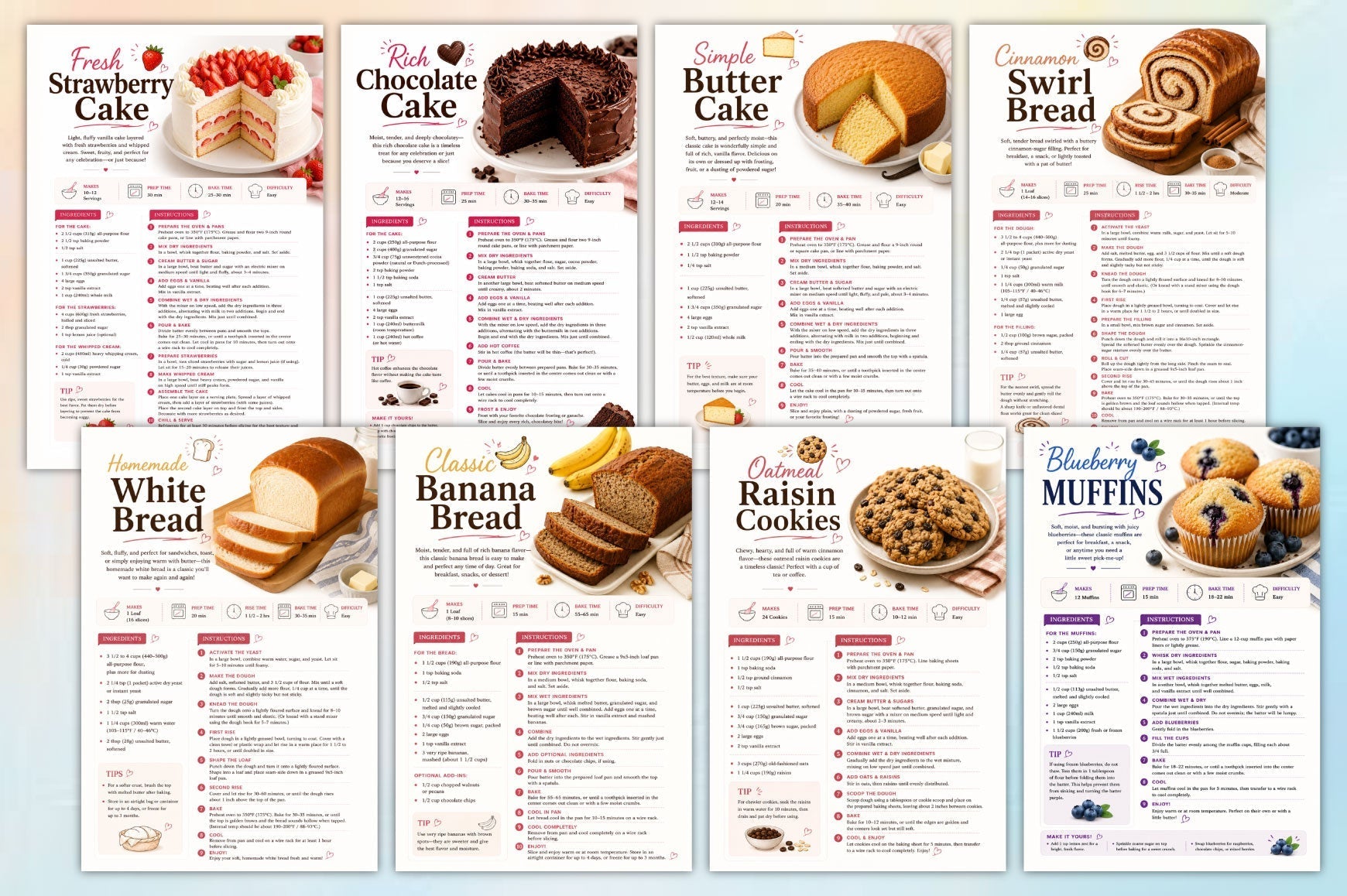 Simple Baking Secrets Cookbook Book
